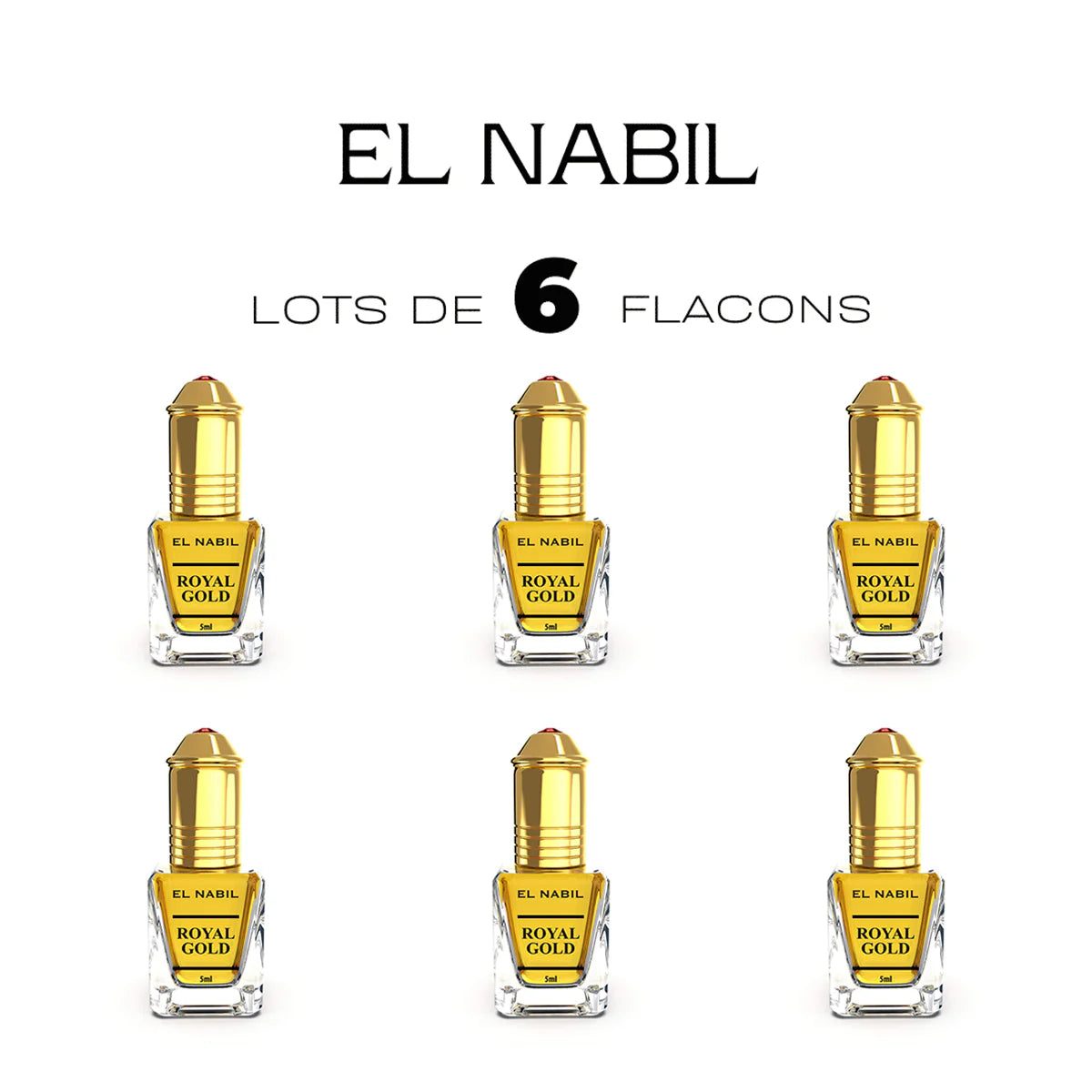 Royal Gold 5ML Extrait De Parfum Sans Alcool