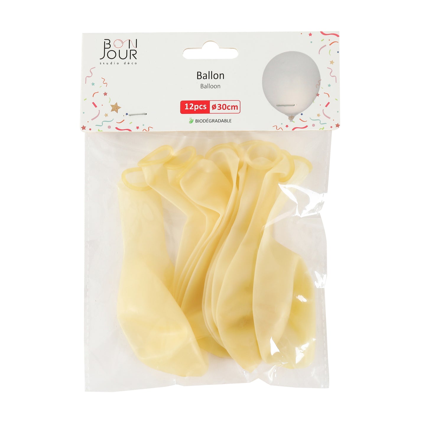 B5581 Ballon Transparent Pcs 30cm