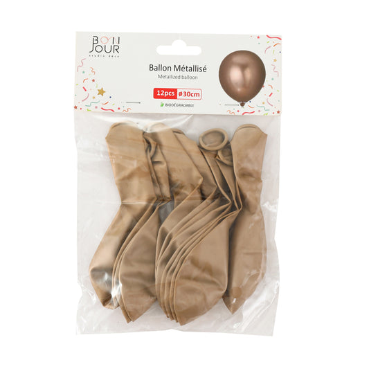 B5502 Ballon Métallisé Rose Gold 30cm