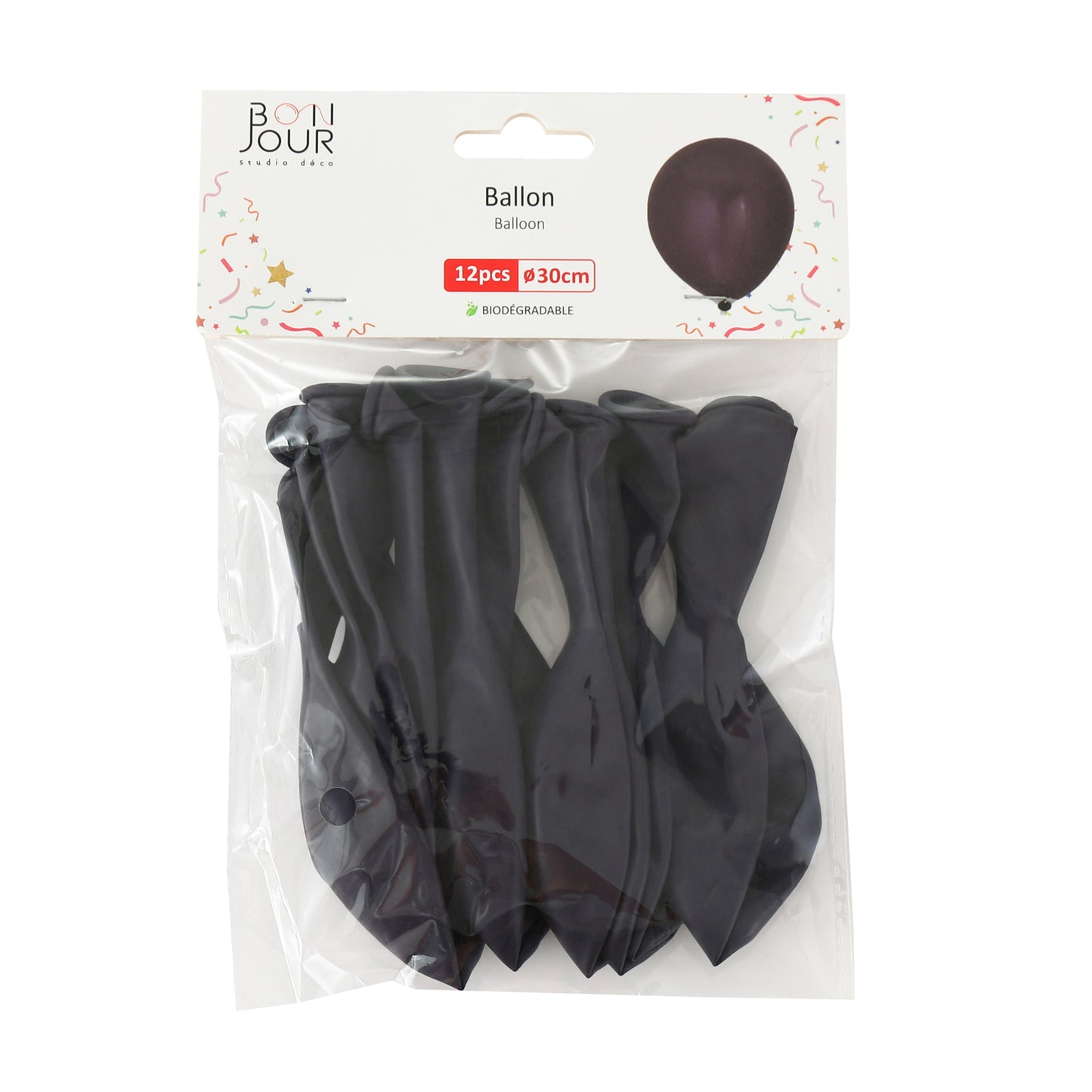 B5577 Ballon Vieux Violet 12Pcs 30cm