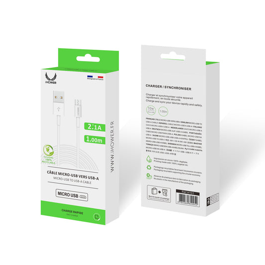 H101 Câble Micro Usb Vers Usb À